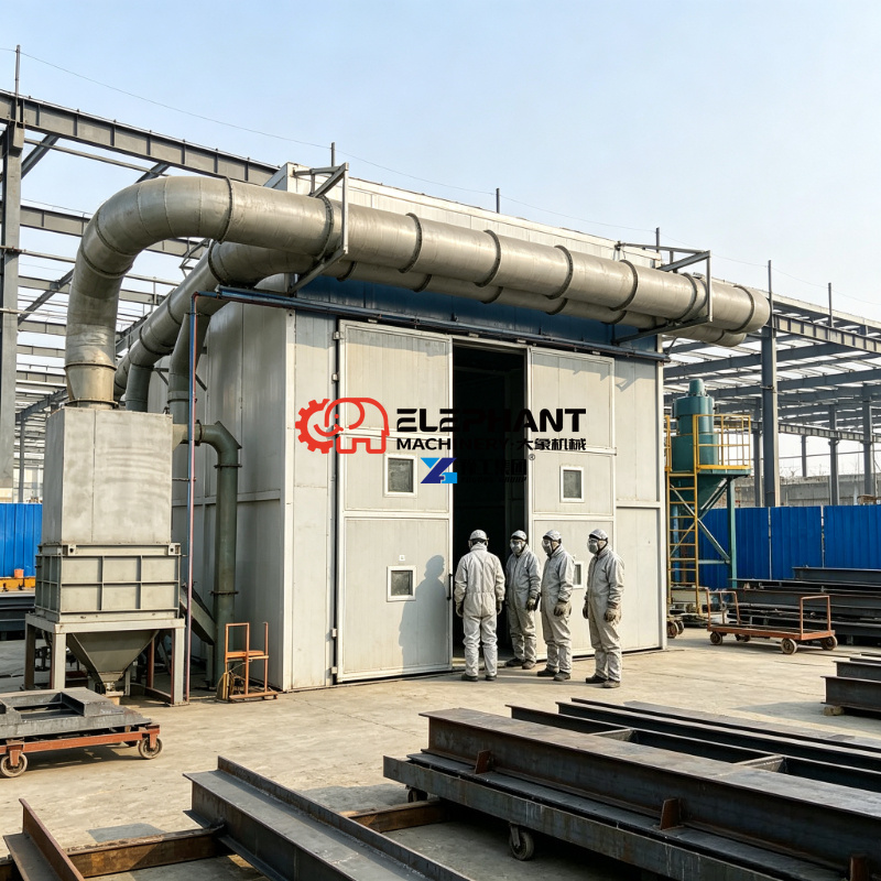 Sandblaster Cabinet - Cabina di Sabbiatura Industriale 20ft, Camera