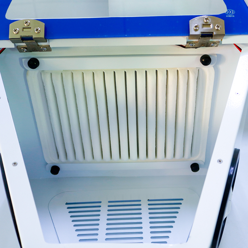 Sandblaster Cabinet - Aspiratore Senza Ombra per Cliniche Dentali: