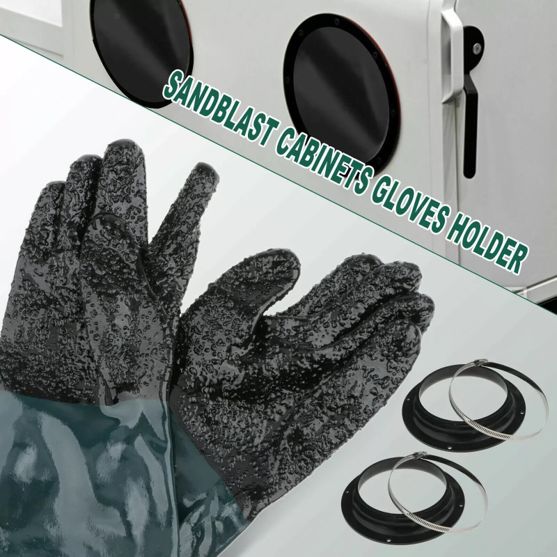 1 paio di morsetti porta guant - Sandblaster Cabinet recensione e prezzo